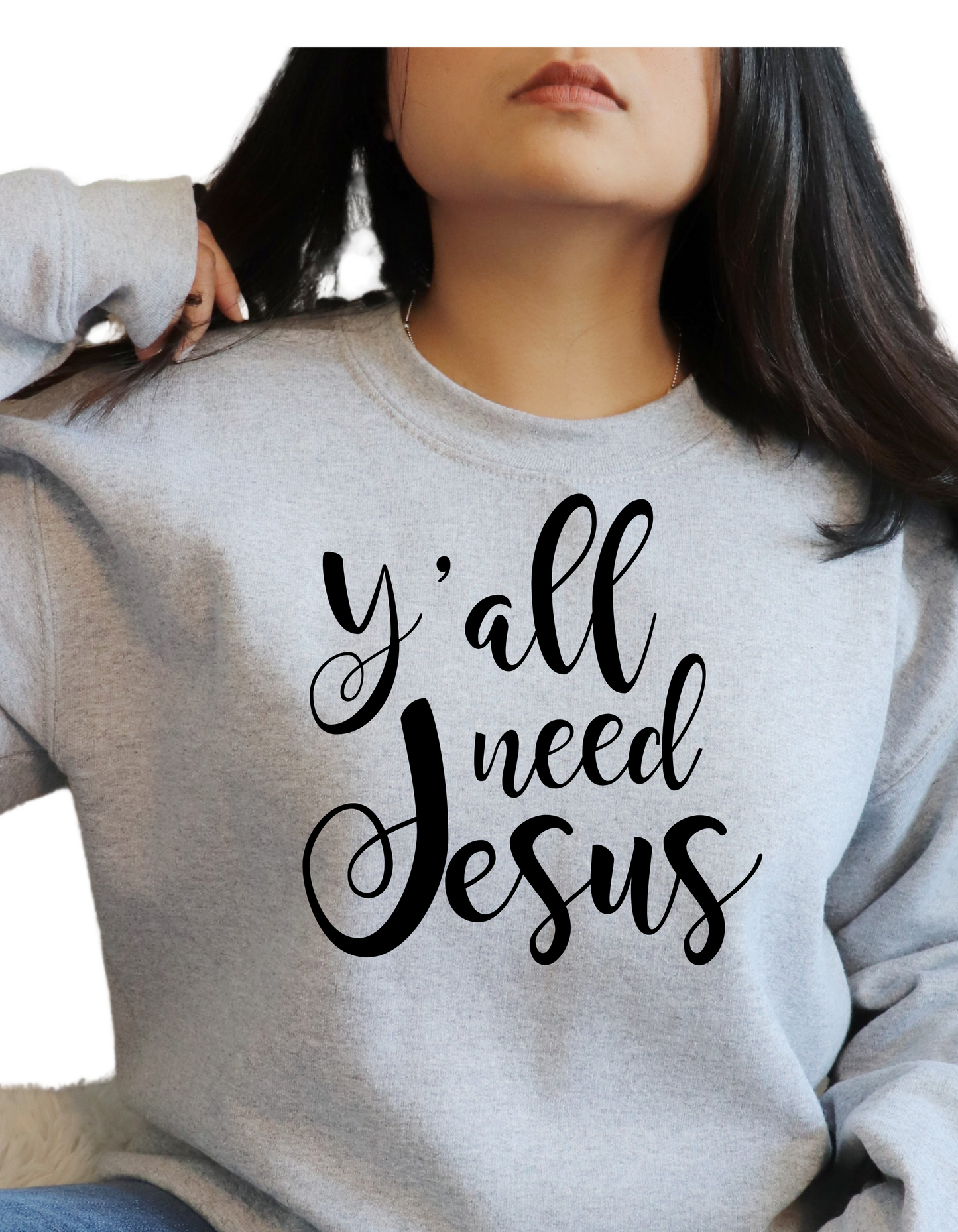 Y'all need Jesus (DTF TRANSFER)