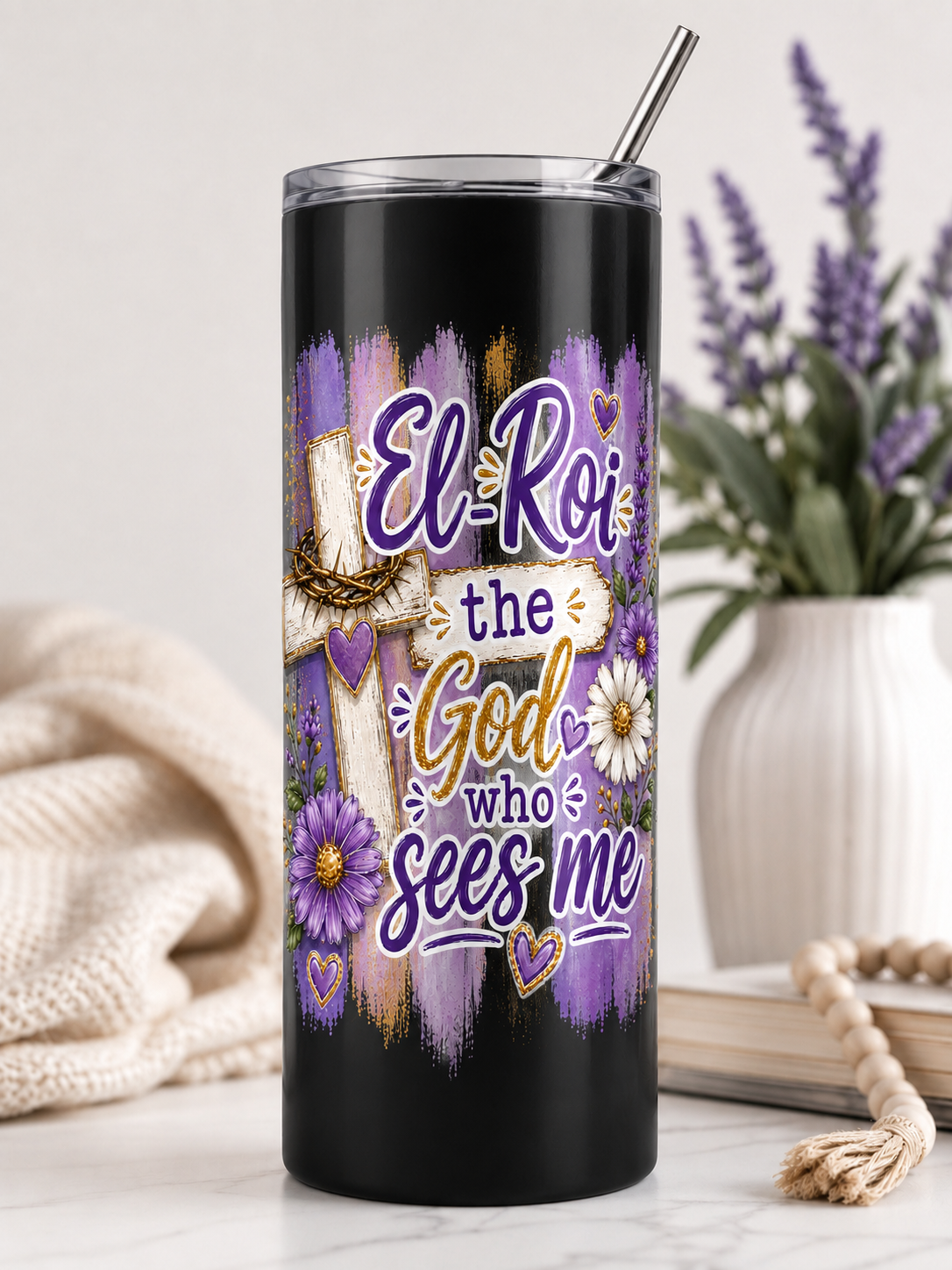 El-Roi The God Who sees Me Tumbler