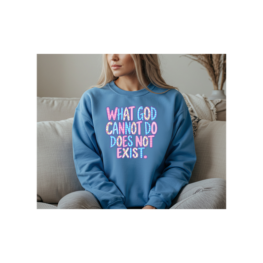 What cannot do does not exist