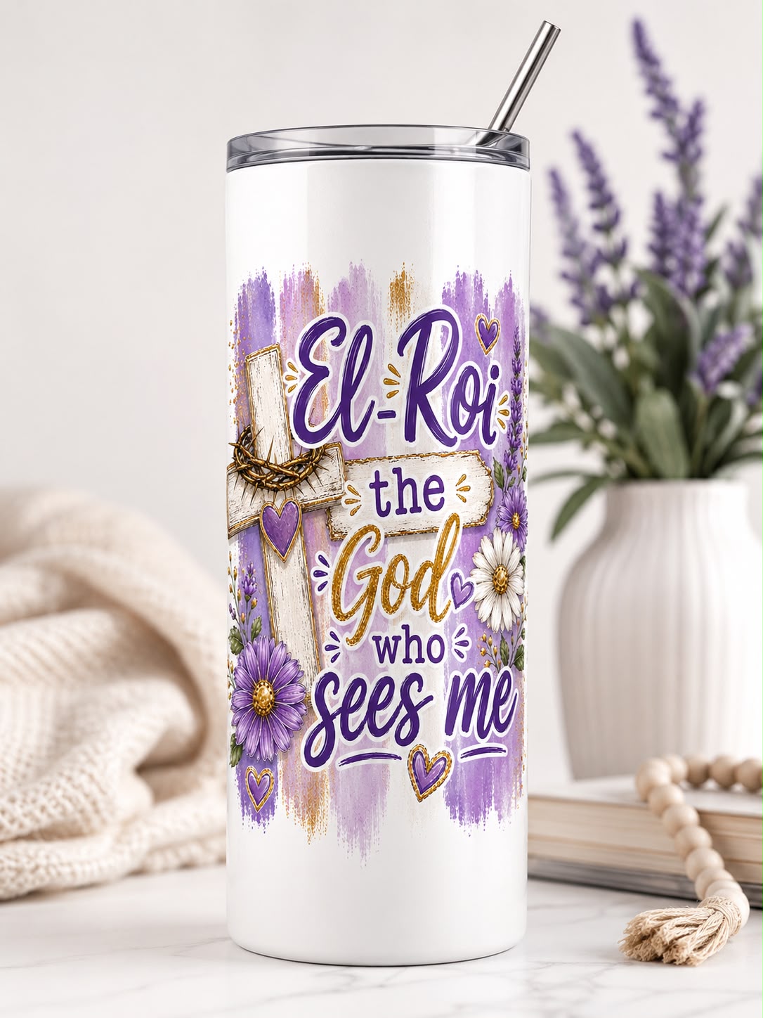 El-Roi The God Who sees Me Tumbler